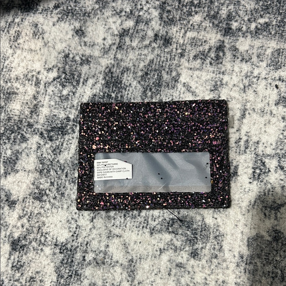 Glitter Card Holder